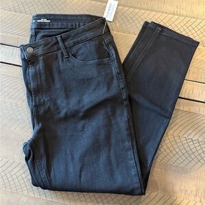 Old Navy Black High Rise Super Skinny Jeans